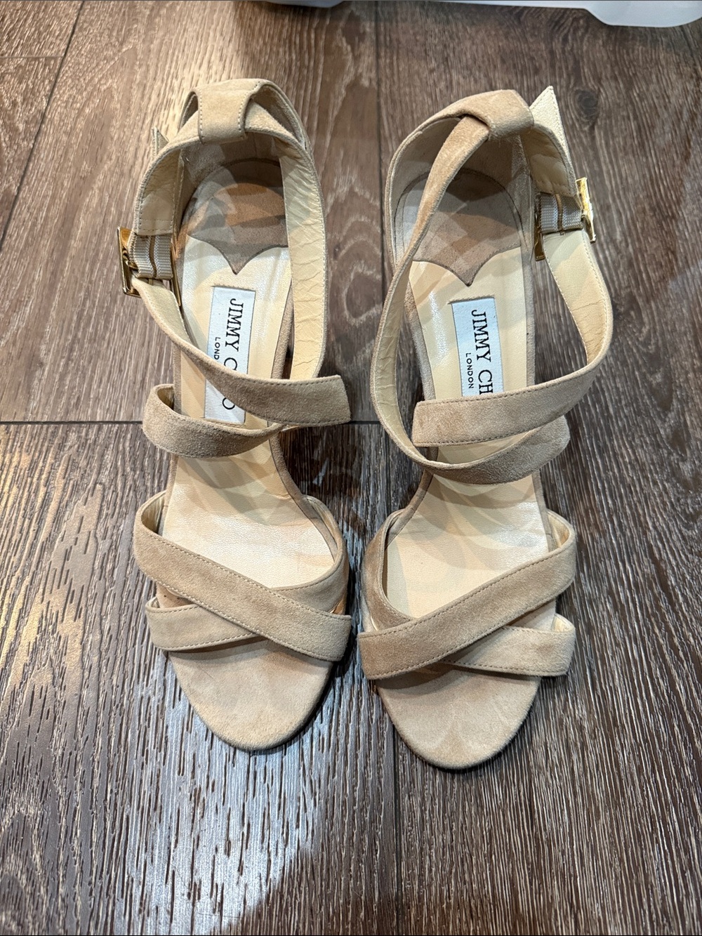 Jimmy Choo Tan Heels